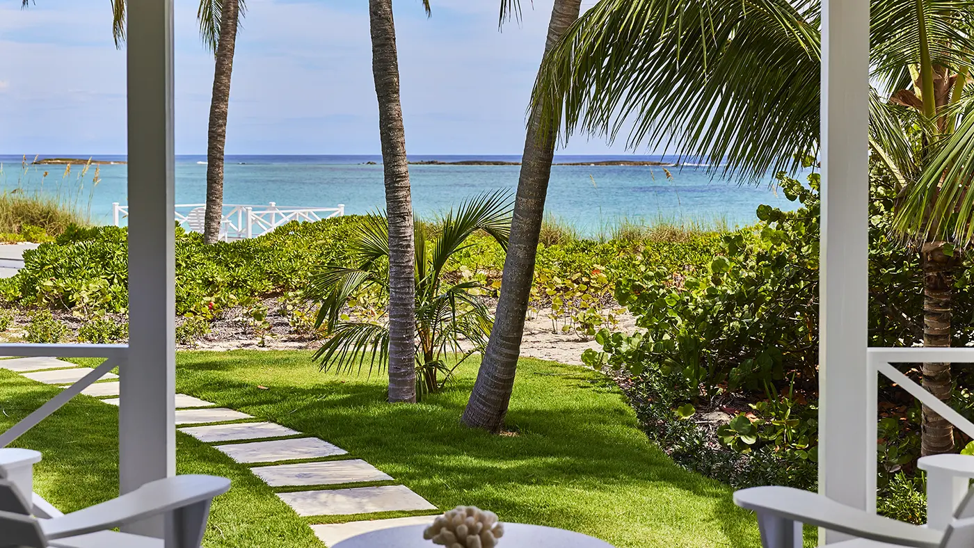 The Potlatch Club Eleuthera Ocean-front Cottage sea view