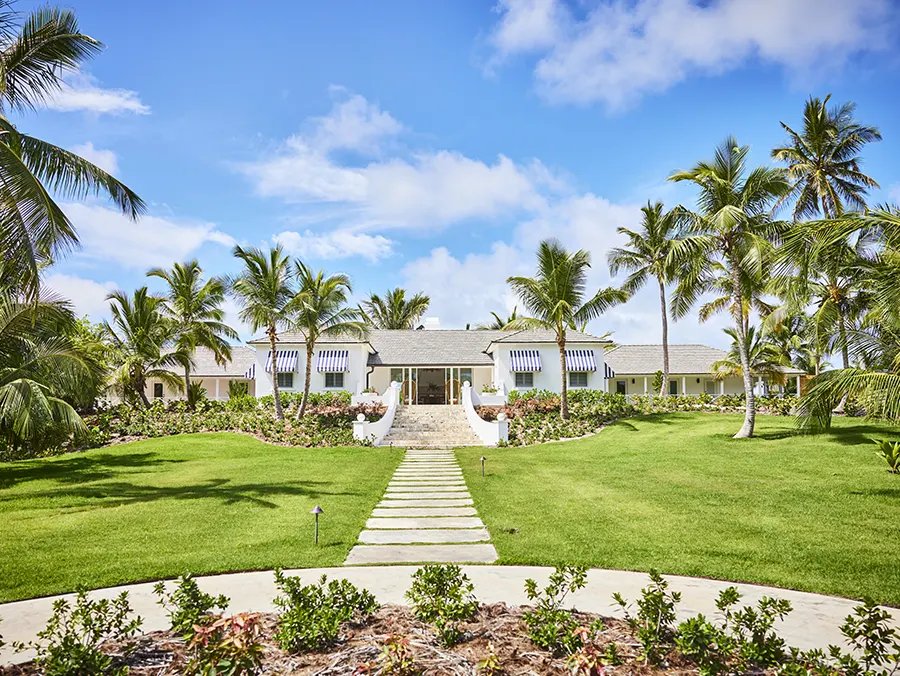 View towards the Club House at The Potlatch Club, Eleuthera