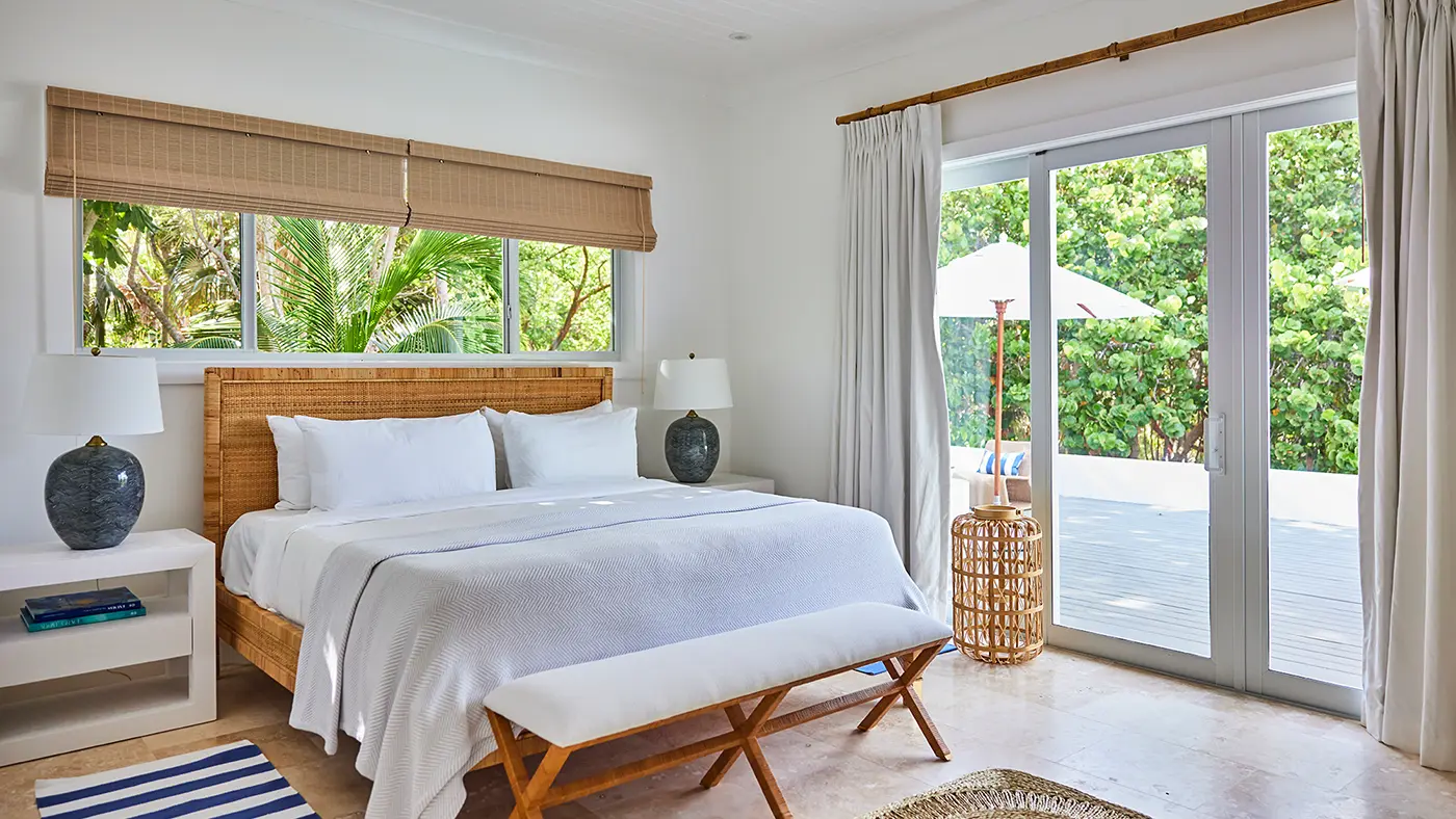 Bedroom1 at The Pineapple House at The Potlatch Club, Eleuthera, a 4-bedroom luxury villa