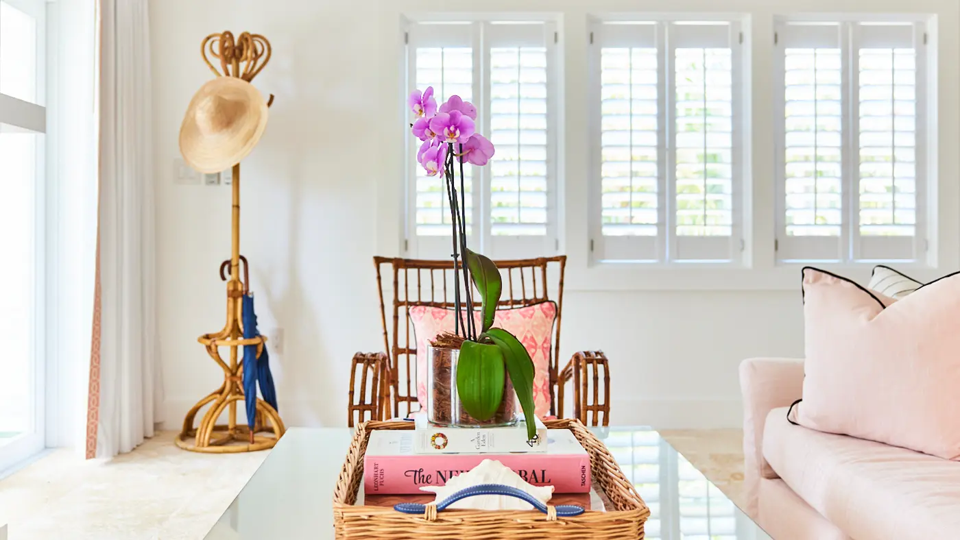 Pink Sand House, i-bedroom villa at The Potlatch Club, Eleuthera, flooded with light