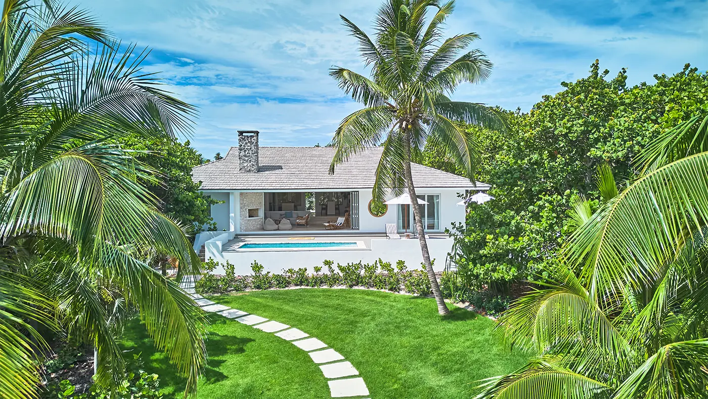 The Pineapple House at The Potlatch Club, Eleuthera, a 4-bedroom luxury villa near Governor's Harbour