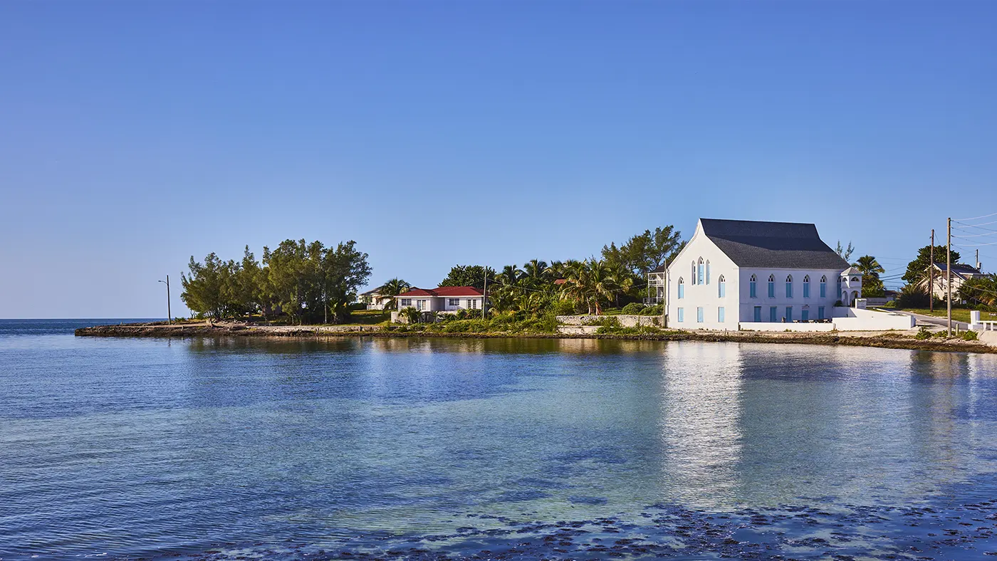 The Methodist church in Governor's Harbour, Eleuthera