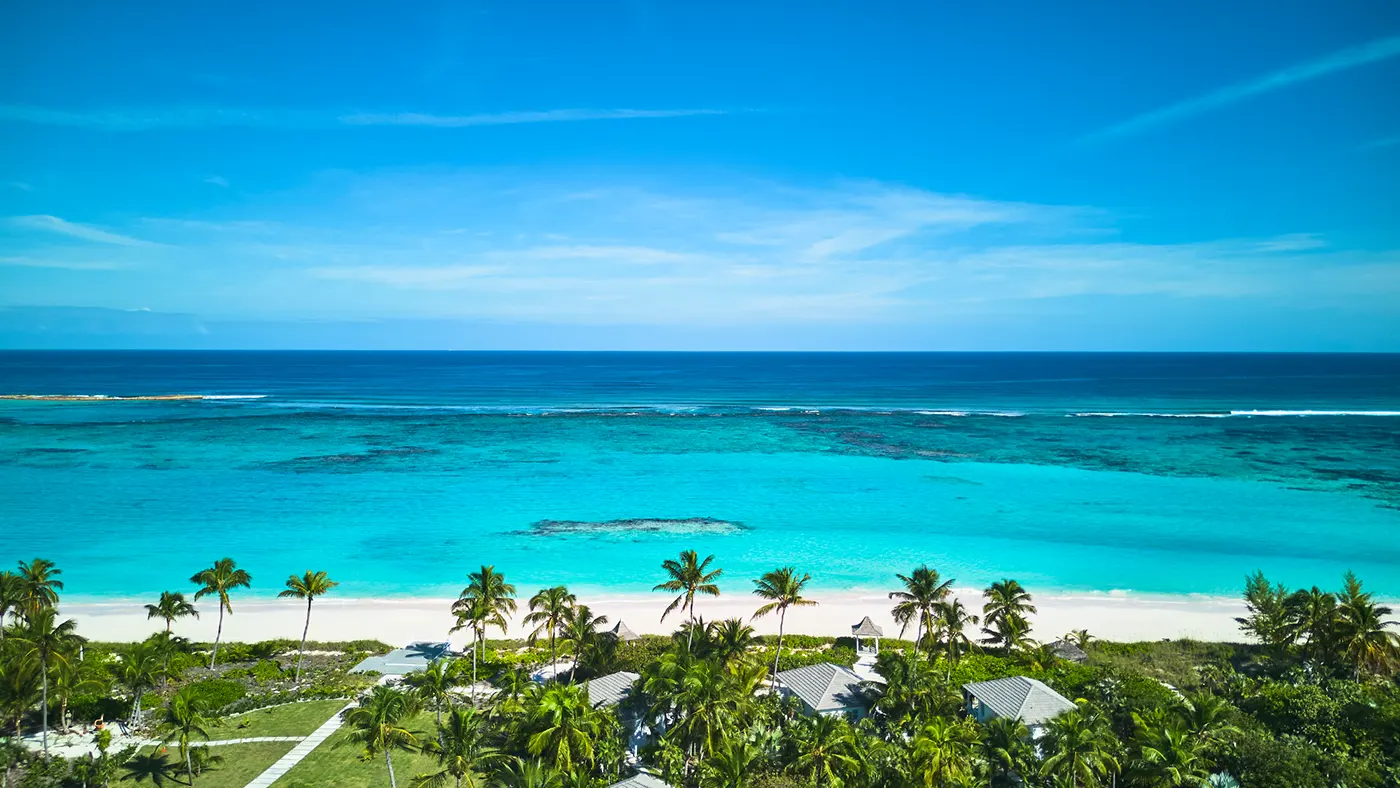 Atlantic views from above The Potlatch Club, Eleuthera