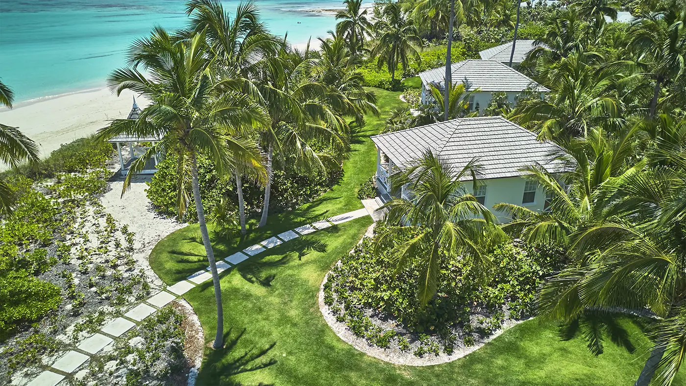 The Potlatch Club Eleuthera Ocean-front Cottage, drone